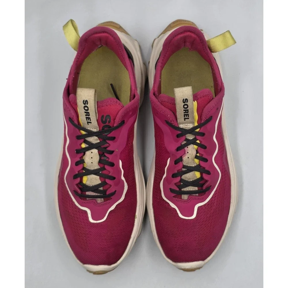 Sorel Women's‎ Kinetic Breakthru Day Lace Pink Chalk Sneaker  Size US 9 EU 40